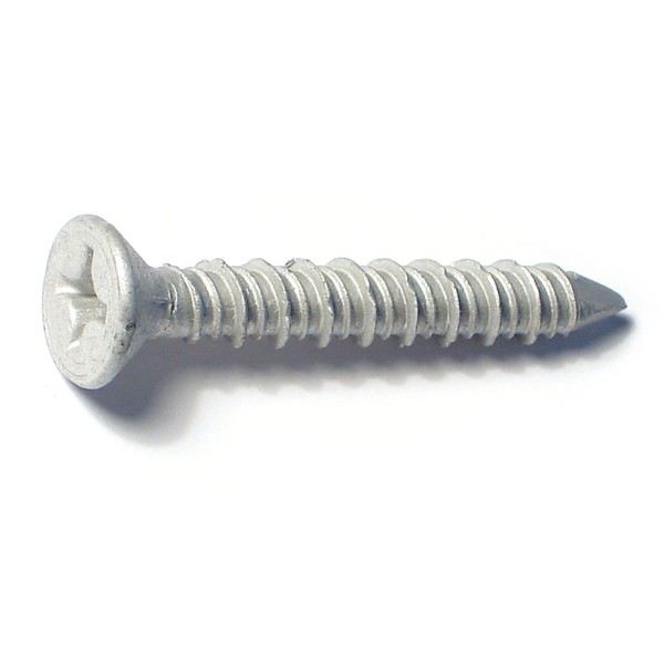 Red Head Tapcon Concrete Screw, 1/4" Dia., Flat, 1 3/4 in L, 410 Stainless Steel 50 PK 50784